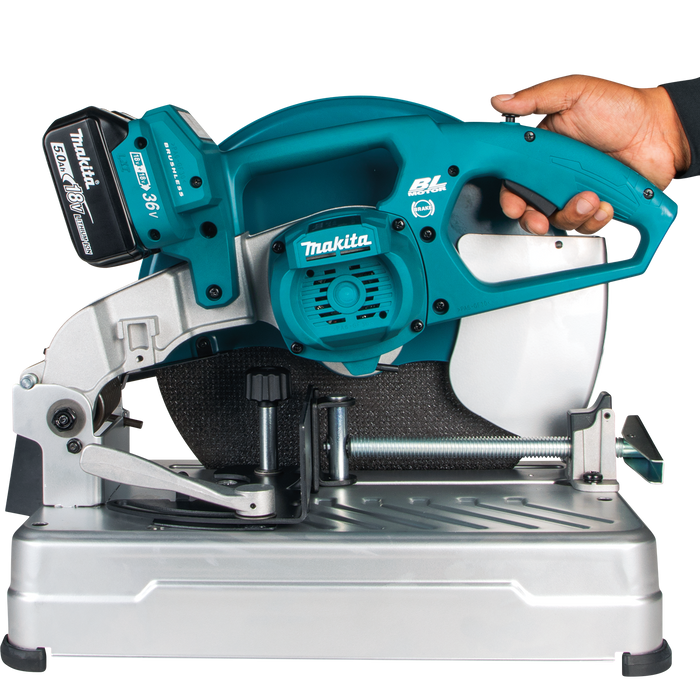 Makita (XWL01PT) 36V (18V X2) LXT® Brushless 14" Cut-Off Saw Kit (5.0Ah)