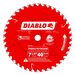 Diablo (D0740A) 7-1/4" x 40-Teeth Finish Saw Blade for Wood