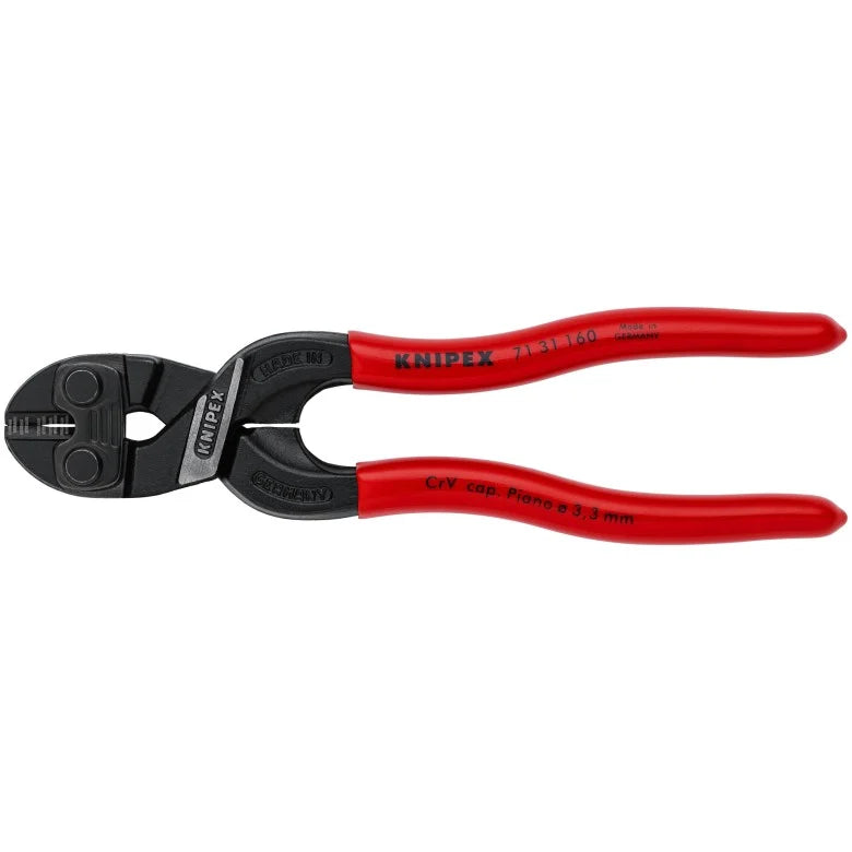 KNIPEX (71 31 160) CoBolt® S Compact Bolt Cutters-Notched Blade