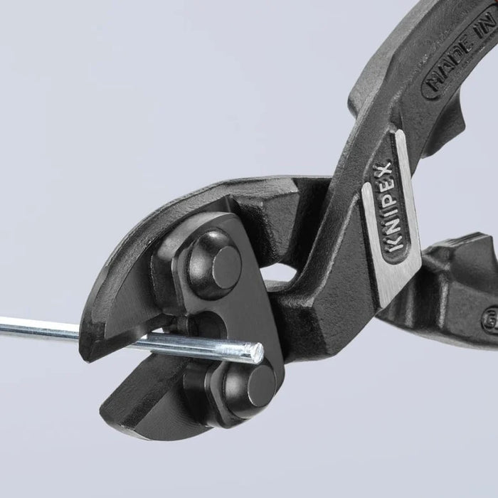 KNIPEX (71 41 200 SBA) CoBolt® High Leverage 20° Angled Compact Bolt Cutters-Notched Blade