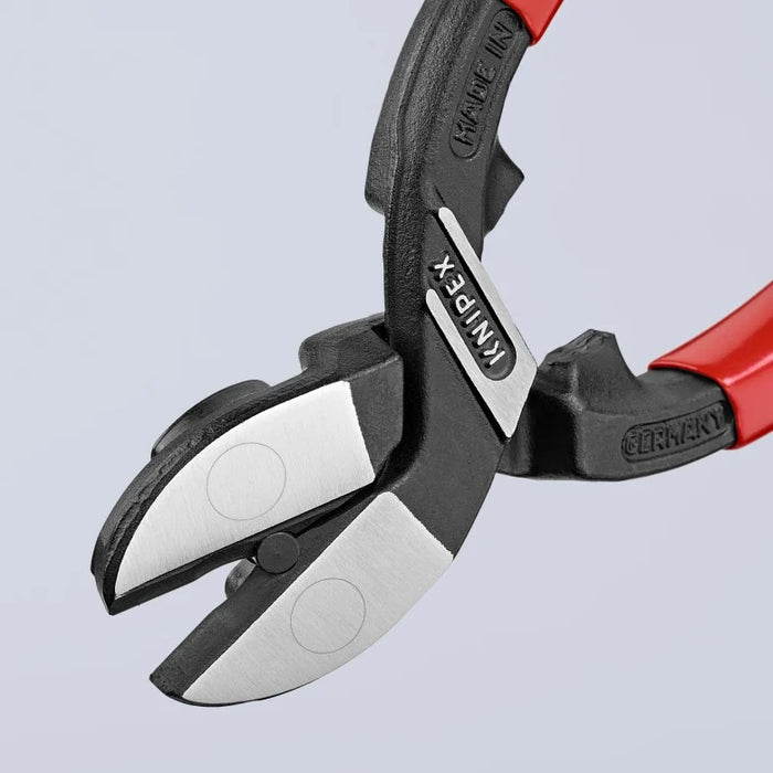 KNIPEX (71 41 200 SBA) CoBolt® High Leverage 20° Angled Compact Bolt Cutters-Notched Blade