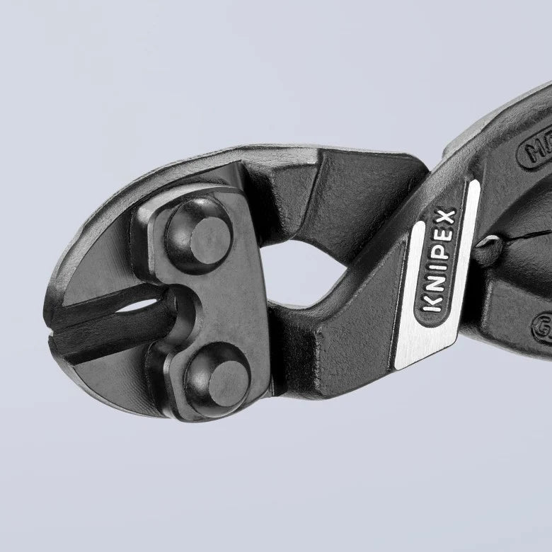KNIPEX (71 41 200 SBA) CoBolt® High Leverage 20° Angled Compact Bolt Cutters-Notched Blade