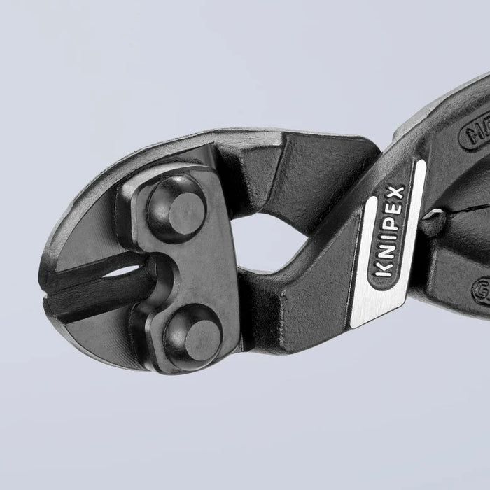 KNIPEX (71 41 200 SBA) CoBolt® High Leverage 20° Angled Compact Bolt Cutters-Notched Blade