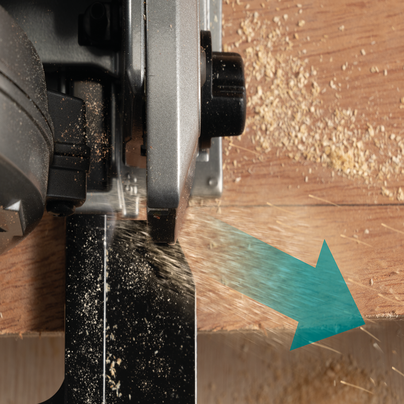 Makita (GSH03Z) 40V max XGT® Brushless 9-1/4" Circular Saw, guide rail compatible base, AWS® Capable (Tool Only)