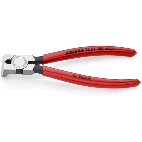 KNIPEX (72 21 160) Diagonal Pliers for Flush Cutting Plastics 85° Angled