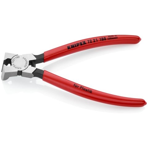 KNIPEX (72 21 160) Diagonal Pliers for Flush Cutting Plastics 85° Angled