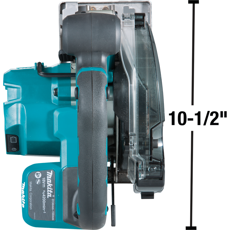 Makita (XSC04Z) 18V LXT® Brushless 5-7/8" Metal Cutting Saw, w/Electric Brake & Chip Collector Tool Only