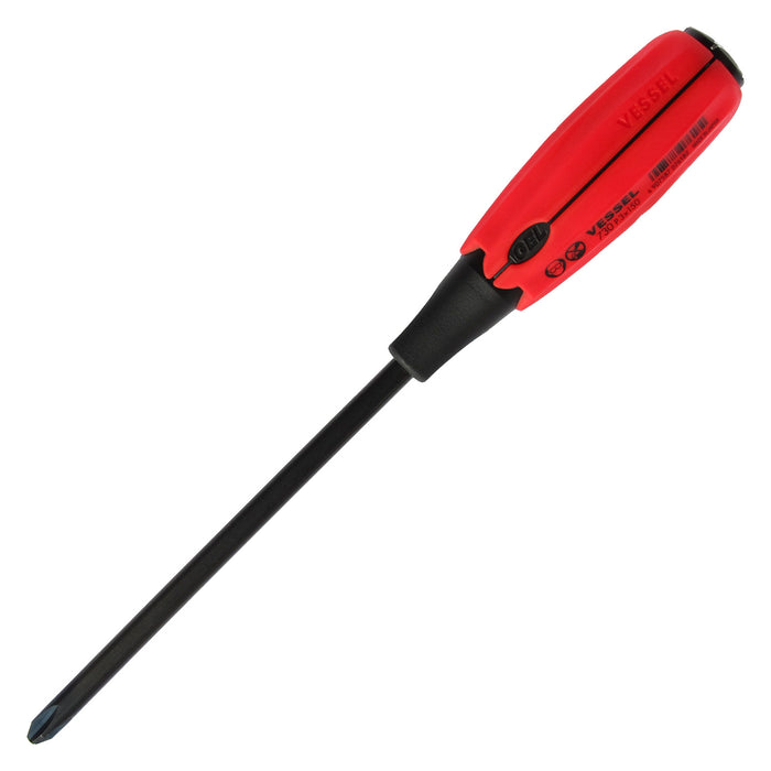 VESSEL (730P3150) SUPER CUSHION Tang-Thru Screwdriver No.730 +3x150