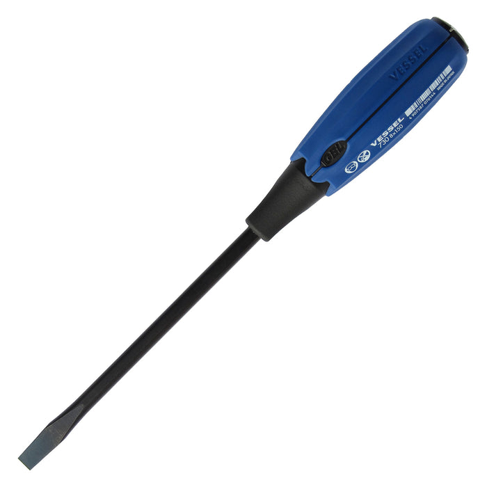 VESSEL (730S8150) SUPER CUSHION Tang-Thru Screwdriver No.730 -8x150