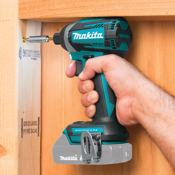 Makita (XDT14Z) 18V LXT® Brushless Quick‑Shift Mode™ 3‑Speed Impact Driver (Tool Only)