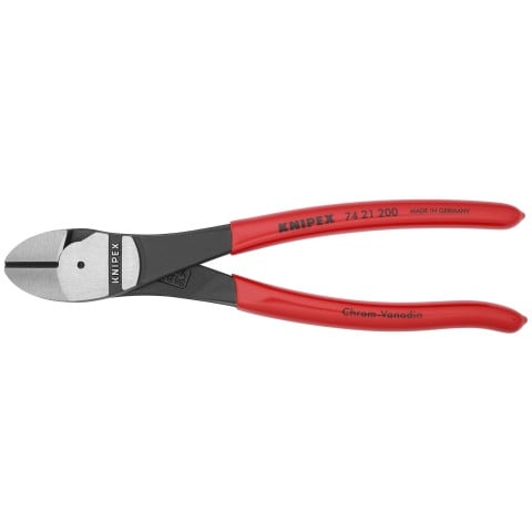 KNIPEX (74 21 200) High Leverage 12° Angled Diagonal Cutters