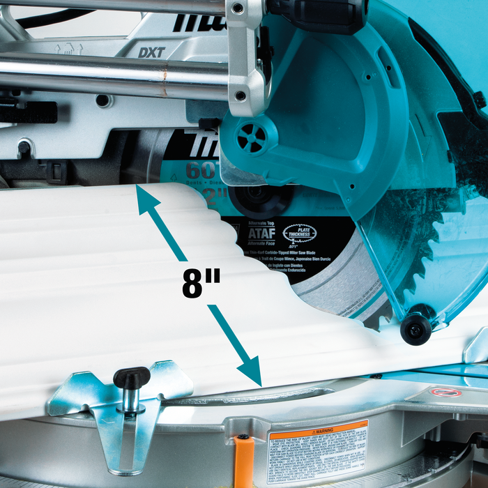 Makita (LS1219L-R) 12" Dual-Bevel Sliding Compound Miter Saw, laser (Factory Reconditioned)
