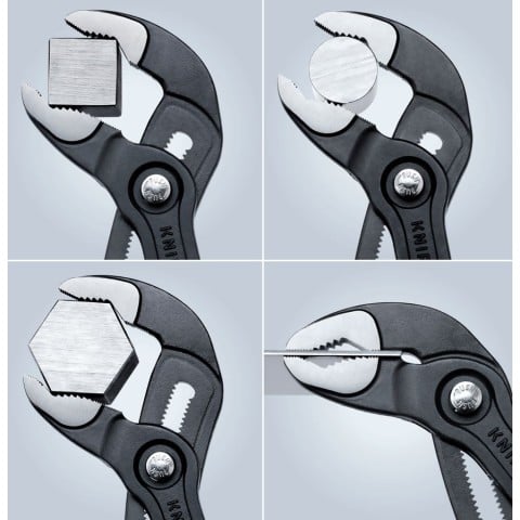 KNIPEX (00 20 06 US1) 3 Pc Cobra® Pliers Set (7", 10", & 12")