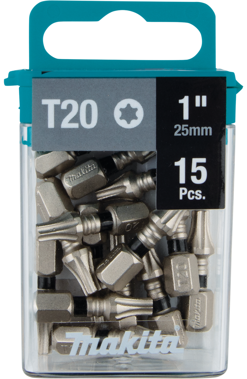 Makita (E-00670) Impact XPS® T20 Torx, 1" Insert Bit, 15/pk