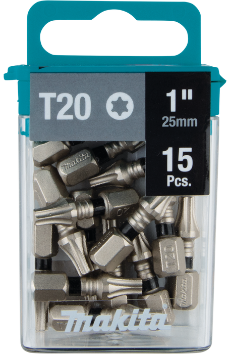 Makita (E-00670) Impact XPS® T20 Torx, 1" Insert Bit, 15/pk