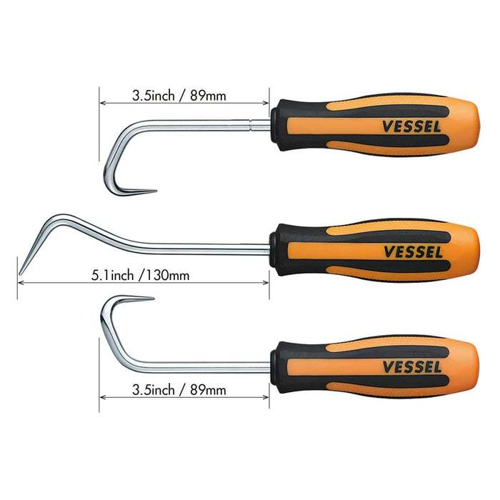 VESSEL (970HR3PB) MEGADORA Hose Remover 3PC. Set