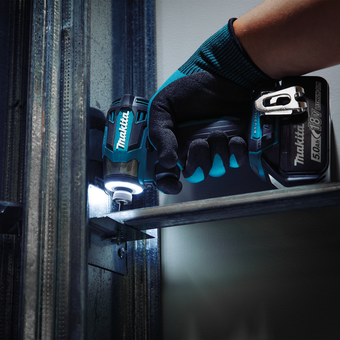 Makita (XT297T-R) 18V LXT® Brushless 2 Pc. Combo Kit, XPH14Z, XDT20Z, bag (5.0Ah) (Factory Reconditioned)