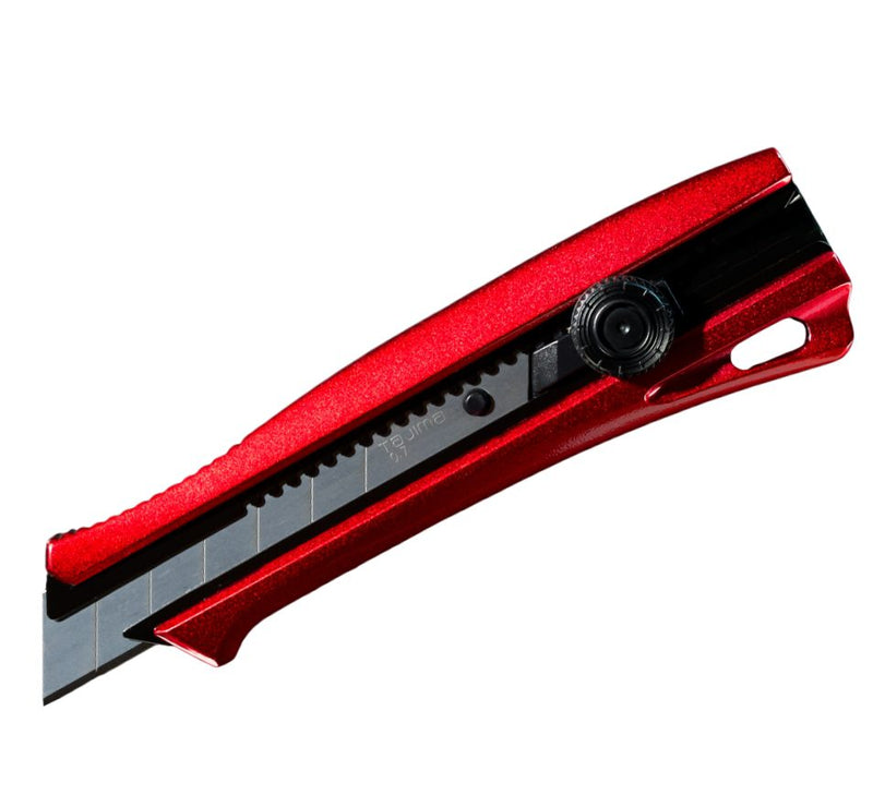 Tajima (DC701D-R) [H]  Rock Hard Aluminist Sturdy™, interchangeable lock, 3 x Rock Hard Blade™, red