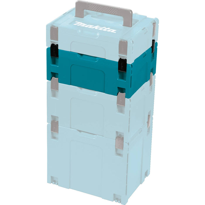 Makita (197211-7) MAKPAC Interlocking Case, Medium, 6-1/2" x 15-1/2" x 11-5/8"