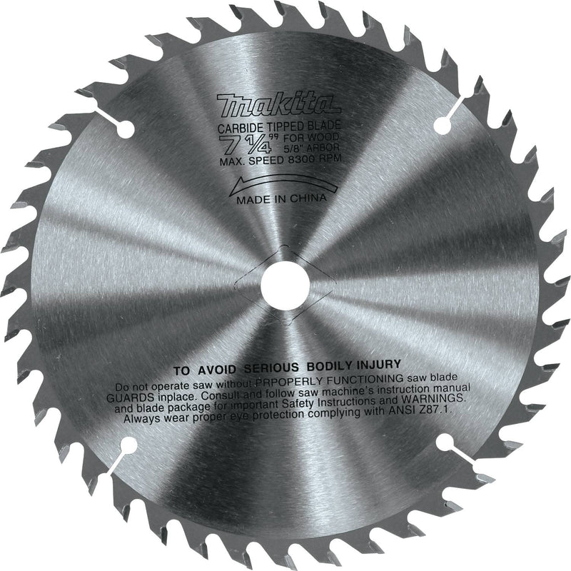 Makita (721251-A) 7-1/4" 40T Carbide-Tipped Circular Saw Blade