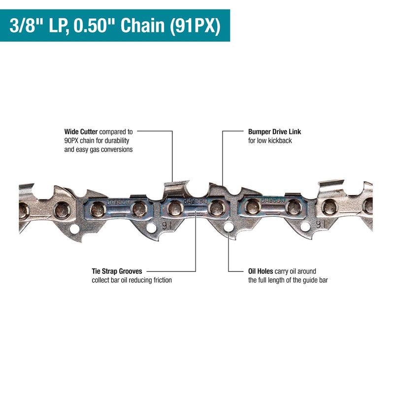 Makita (GCU06T1) 40V max XGT® Brushless 18" Chain Saw Kit, with one battery (5.0Ah)
