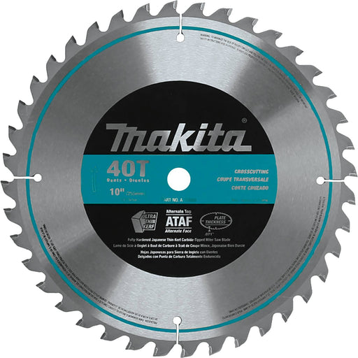 Makita (A-93669) 10" 40T Micro-Polished Miter Saw Blade