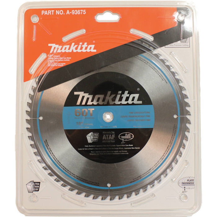 Makita (A-93675) 10" 60T Micro-Polished Miter Saw Blade