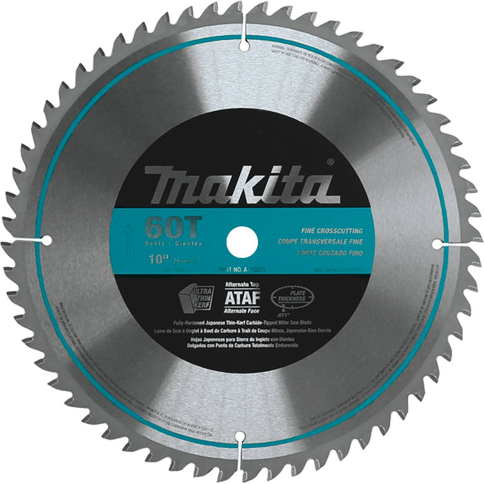 Makita (A-93675) 10" 60T Micro-Polished Miter Saw Blade