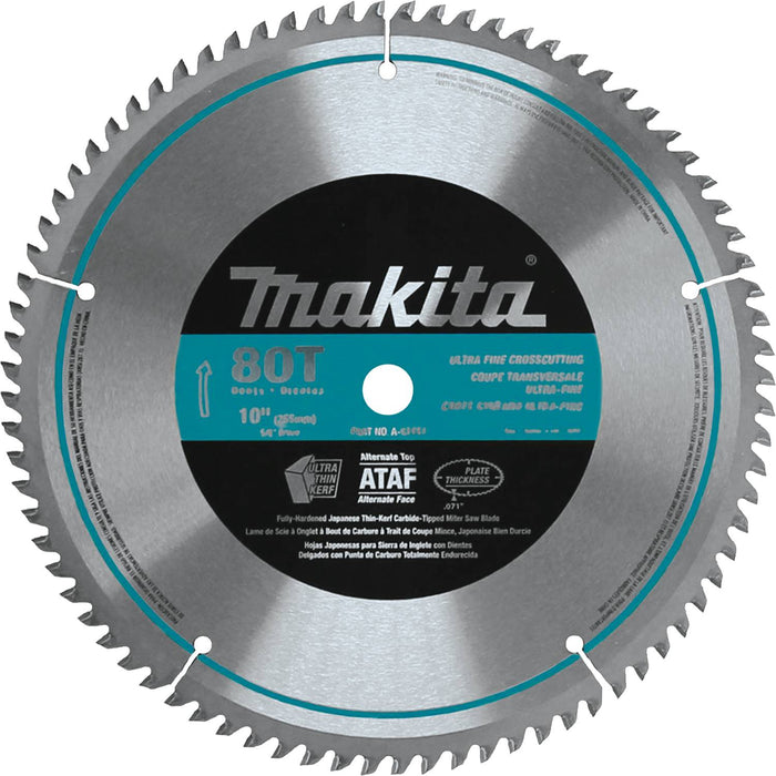 Makita (A-93681) 10" 80T Micro-Polished Miter Saw Blade