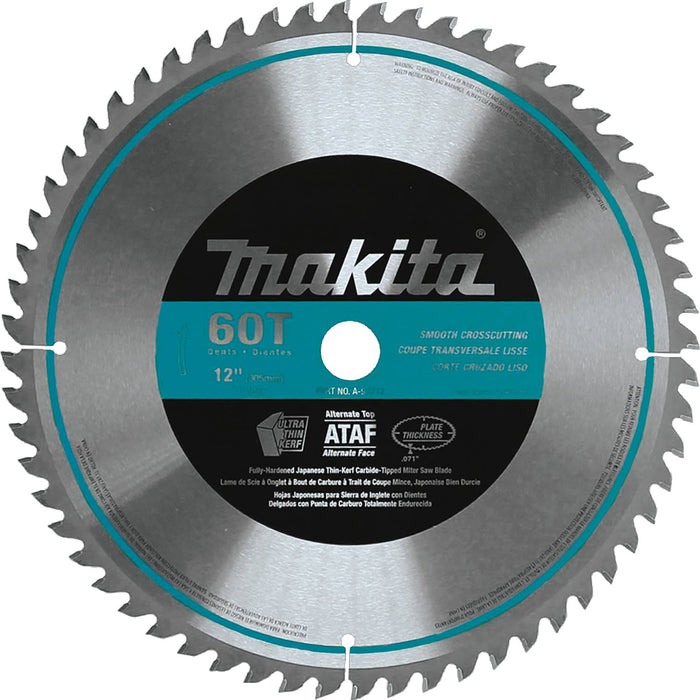 Makita (A-93712) 12" 60T Micro-Polished Miter Saw Blade