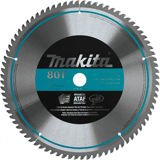 Makita (A-93728) 12" 80T Micro-Polished Miter Saw Blade