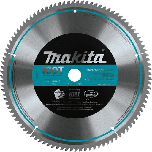Makita (A-93734) 12" 100T Micro-Polished Miter Saw Blade