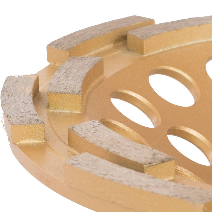 Makita (A-96213) 7" Low-Vibration Diamond Cup Wheel, Double Row