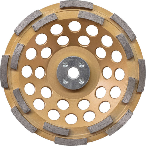 Makita (A-96213) 7" Low-Vibration Diamond Cup Wheel, Double Row