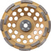 Makita (A-96213) 7" Low-Vibration Diamond Cup Wheel, Double Row