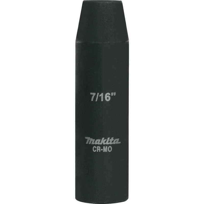 Makita (A-96241) 7/16" Deep Well SAE Impact Socket, 1/2" Drive