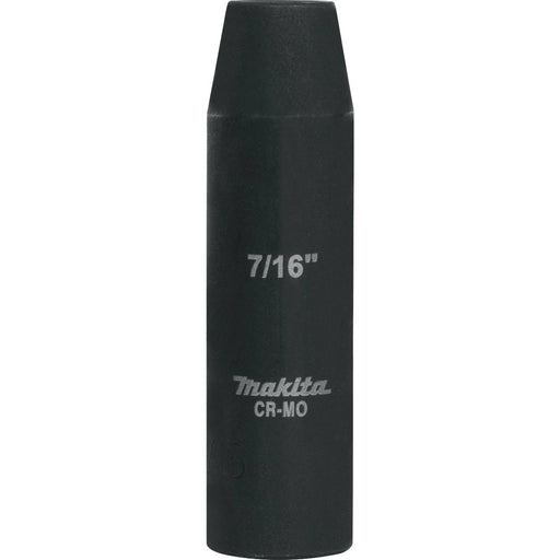 Makita (A-96241) 7/16" Deep Well SAE Impact Socket, 1/2" Drive