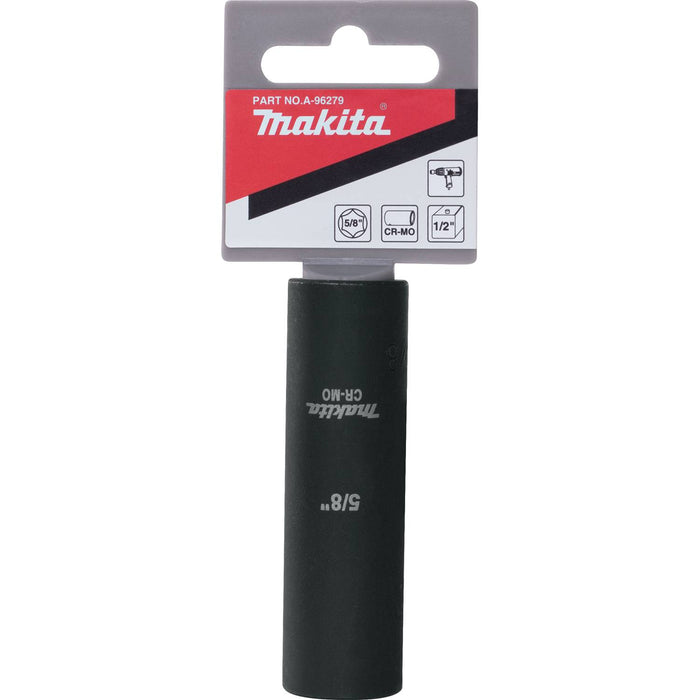 Makita (A-96279) 5/8" Deep Well SAE Impact Socket, 1/2" Drive