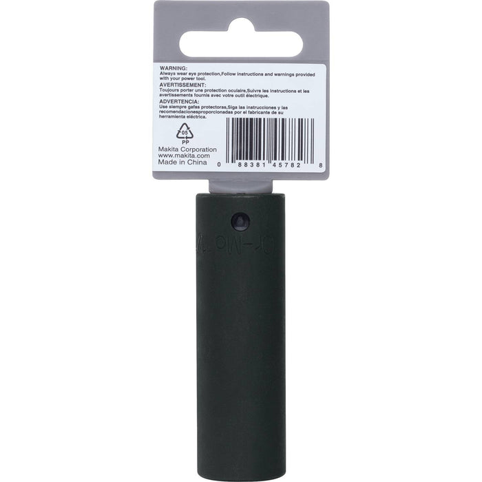 Makita (A-96285) 11/16" Deep Well SAE Impact Socket, 1/2" Drive