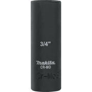 Makita (A-96291) 3/4" Deep Well SAE Impact Socket, 1/2" Drive
