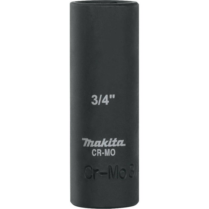 Makita (A-96291) 3/4" Deep Well SAE Impact Socket, 1/2" Drive