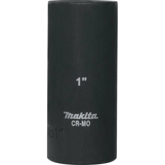 Makita (A-96338) 1" Deep Well SAE Impact Socket, 1/2" Drive