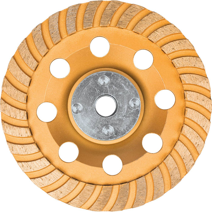 Makita (A-98871) 5" Low-Vibration Diamond Cup Wheel, Turbo
