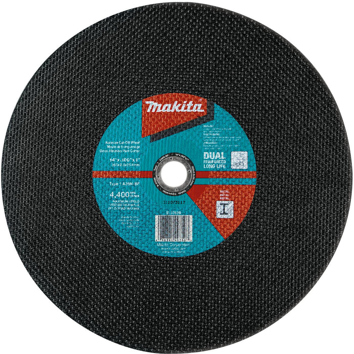 Makita (B-57598-5) 14" x 3/32" x 1" Abrasive Cut-Off Wheel, 5/pk