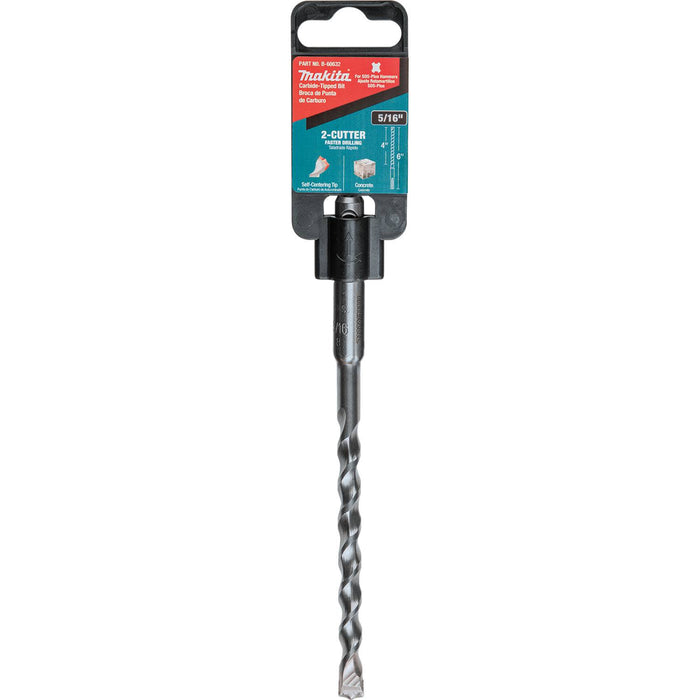 Makita (B-60632) 5/16" x 6" SDS-PLUS Bit, 2-Cutter