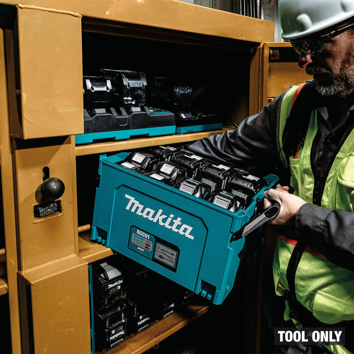 Makita (BCC01) 40V max XGT® and 18V LXT® 8 Port Charging Case
