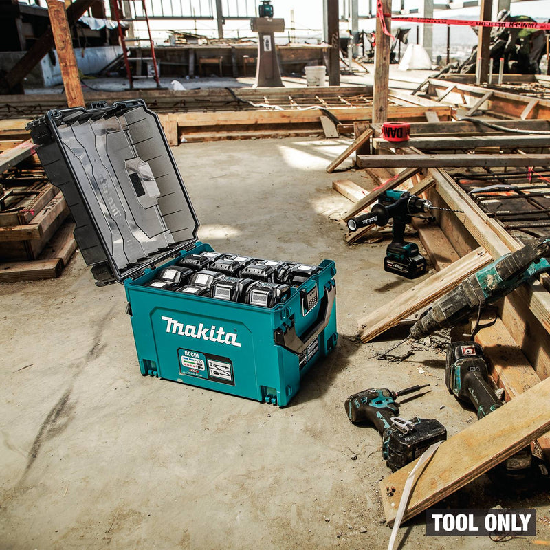 Makita (BCC01) 40V max XGT® and 18V LXT® 8 Port Charging Case