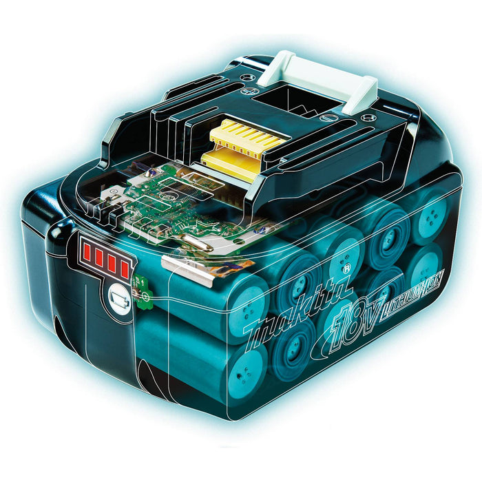 Makita (BL1860B-2) 18V LXT® Lithium-Ion 6.0Ah Battery, 2/pk