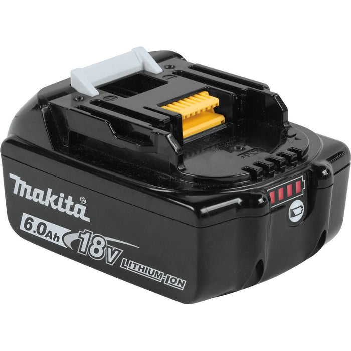 Makita (BL1860B-2) 18V LXT® Lithium-Ion 6.0Ah Battery, 2/pk