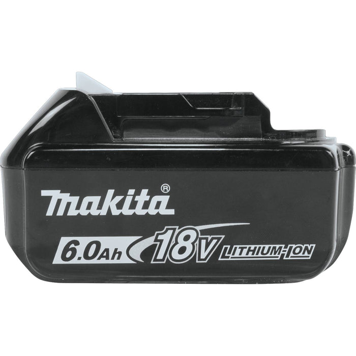 Makita (BL1860B-2) 18V LXT® Lithium-Ion 6.0Ah Battery, 2/pk
